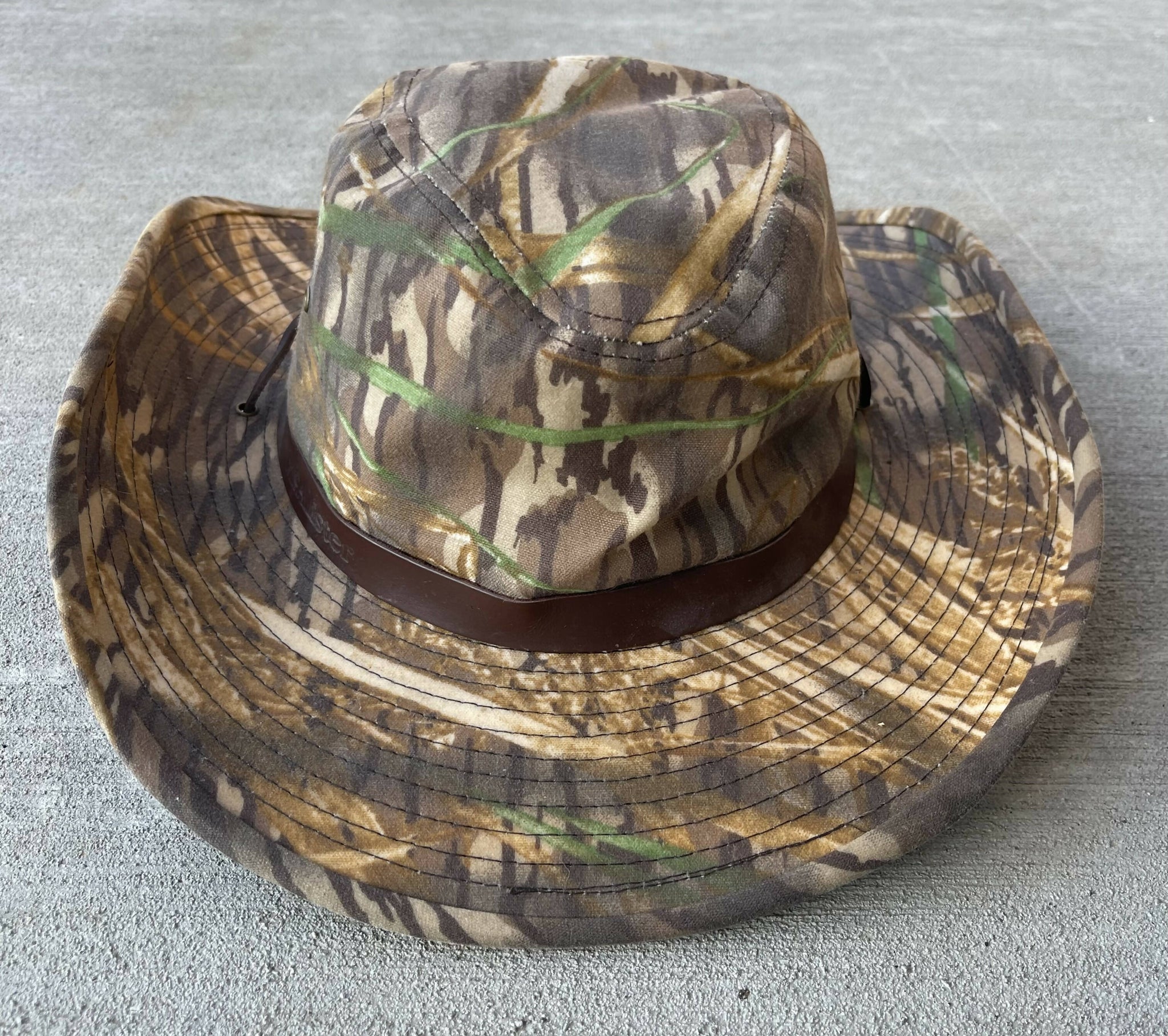 90's McAlister Mossy Oak Shadow Grass Hat (L) 🇺🇸 – Camoretro