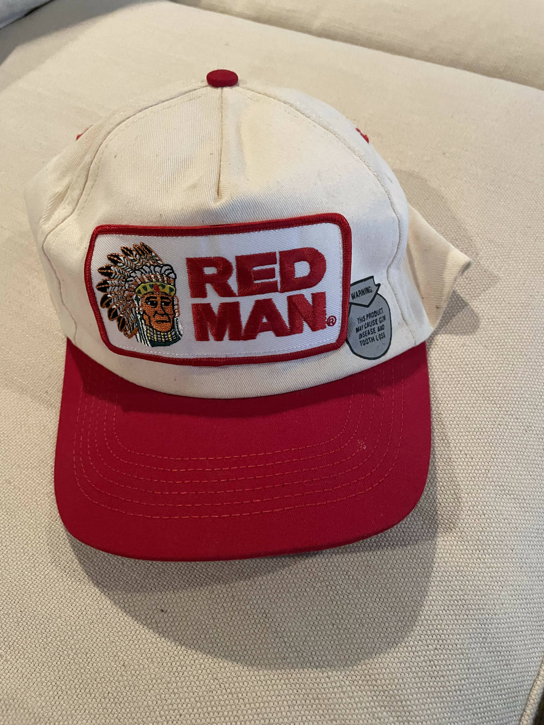 Red Man Snapback Hat