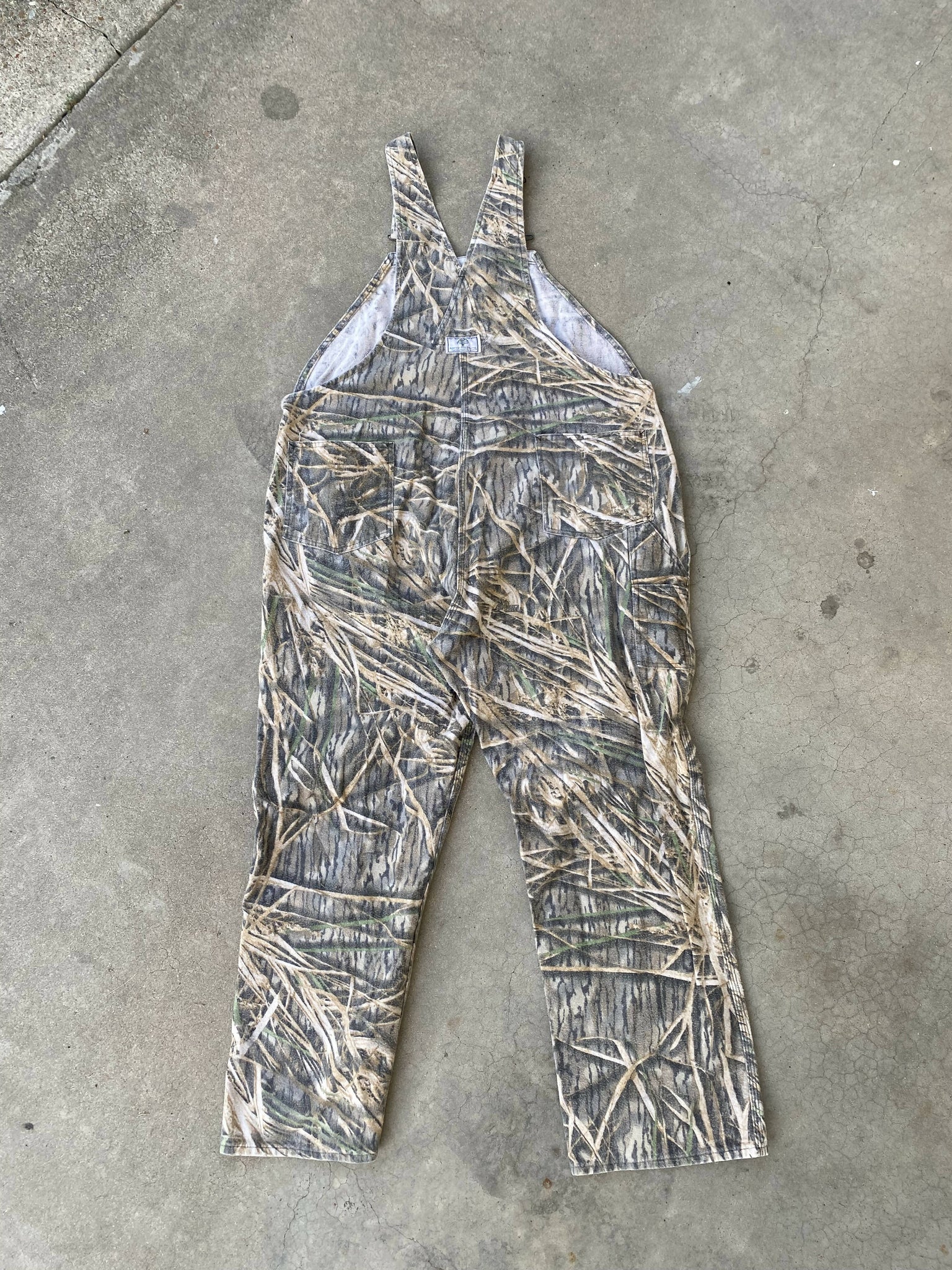 Vintage duck camo made in USA hunting overalls size XXL – Camoretro