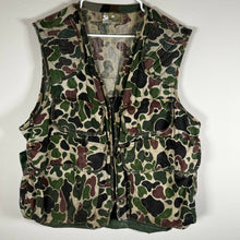 Load image into Gallery viewer, Vintage 70s/80s Camo game vest (M/L)
