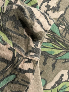 80s Mossy Oak Green Leaf Camo Long Sleeve (XL) 🇺🇸