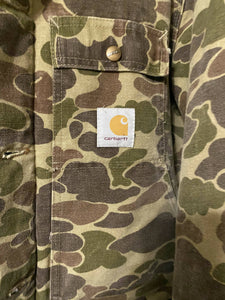 Carhartt 80s Vintage Duck Camo Hunting Jacket CQ103 – Camoretro