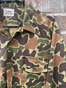 Duxbak Lightweight Camo Button Down (L)