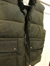 Load image into Gallery viewer, McAlister Wax Cotton Goose Down Vest XL