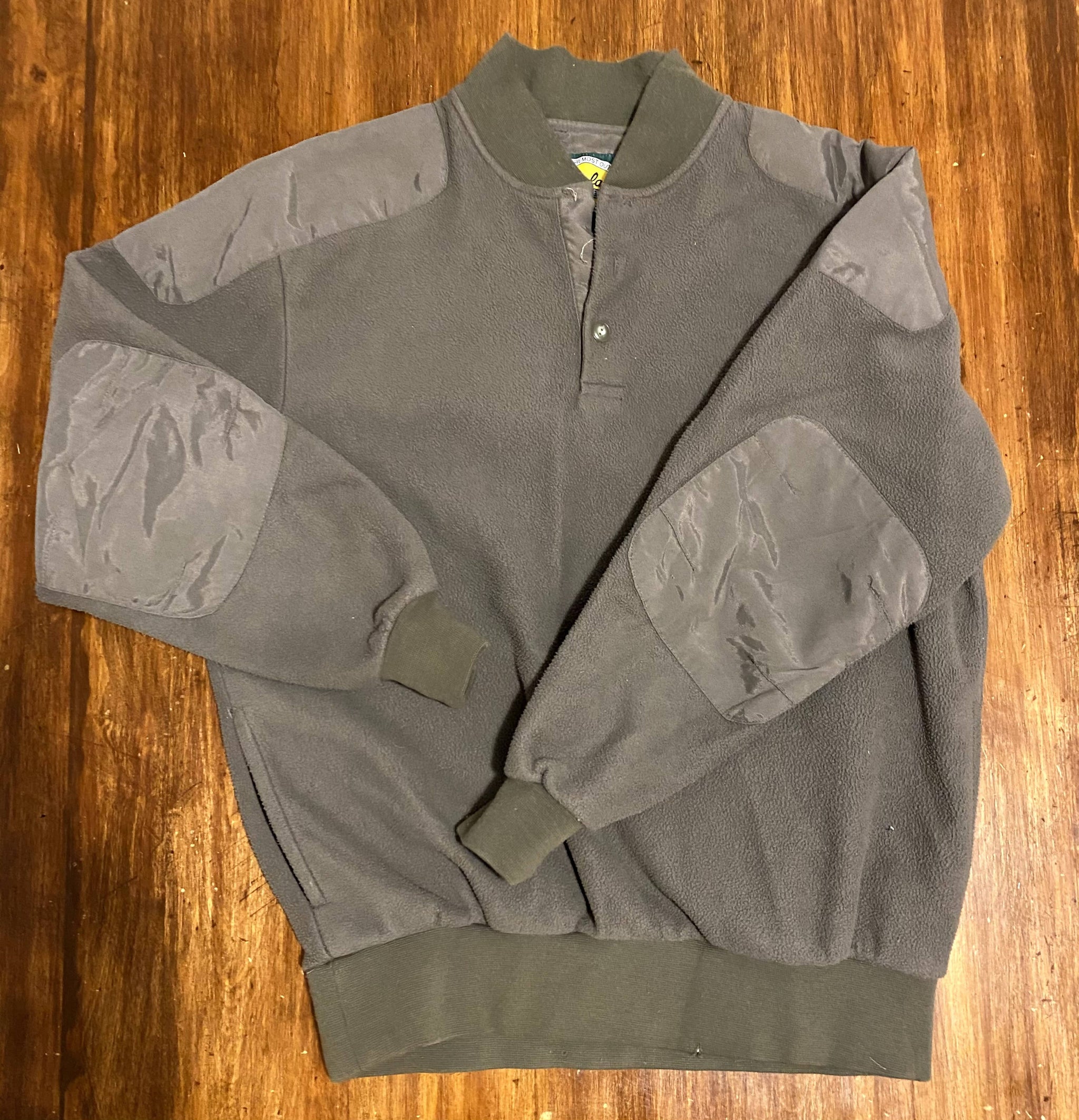 Cabelas Olive Green 4 Most store Windshear Pullover Sweater XL