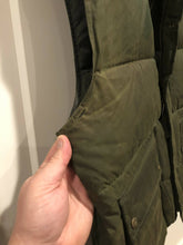 Load image into Gallery viewer, McAlister Wax Cotton Goose Down Vest XL