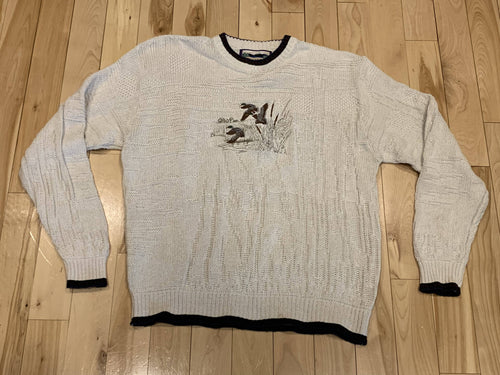 Vintage Shenandoah Mallard Knit Sweater -XL -USA