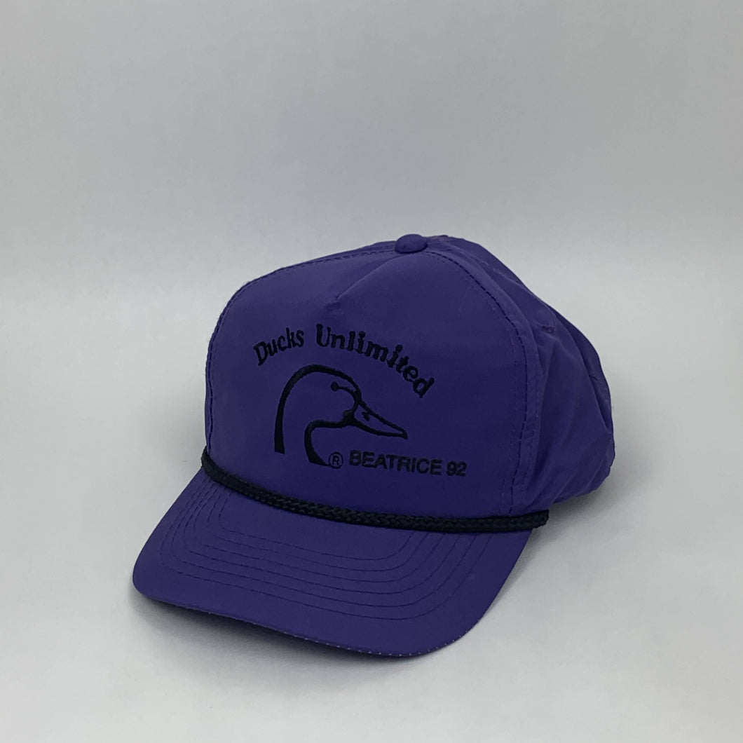 Royal purple Beatrice 1992 Ducks Unlimited hat