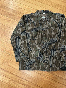 Vintage Mossy Oak Treestand Camo 3-Pocket Jacket (L)🇺🇸