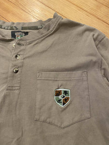 Mossy Oak Gamekeepers Henley Tee (L/XL)