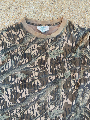 Vintage Mossy Oak Treestand Camo Longsleeve (L)