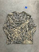 Load image into Gallery viewer, Vintage Mossy Oak Shadow Grass Henley (XXL)