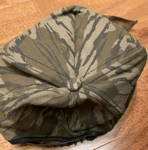Camouflage Snap Back Cap w/Face Covering