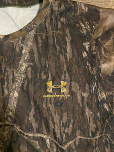 Original Under Armor Hunt Collection Mossy Oak Break Up LS Shirt XL