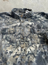 Load image into Gallery viewer, Vintage Duxbak Mossy Oak Break Up Button Up (XL)