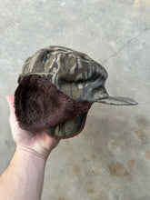 Load image into Gallery viewer, Vintage Mossy Oak Treestand Camo Insulated Trappers Hat