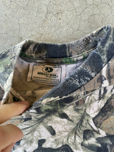 Vintage Mossy Oak Break Up Camo T-Shirt (M)