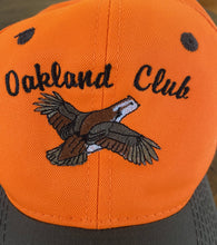 Load image into Gallery viewer, Oakland Club Snap Back Blaze Orange Cap