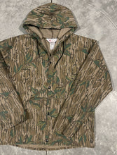 Load image into Gallery viewer, 90’s Mossy Oak Greenleaf Lightweight Button Up Jacket (L)🇺🇸