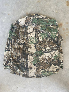 Vintage Rattlers Brand Realtree Camo Button up XL/XXL