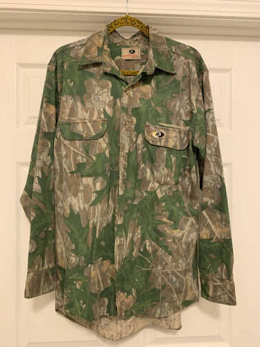 Mossy Oak Shadowleaf LS Button Up