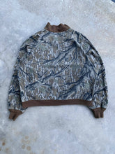 Load image into Gallery viewer, Vintage Mossy Oak Treestand Camo Bomber Jacket