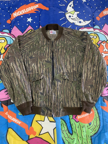 Vintage Realtree Bomber Style Jacket