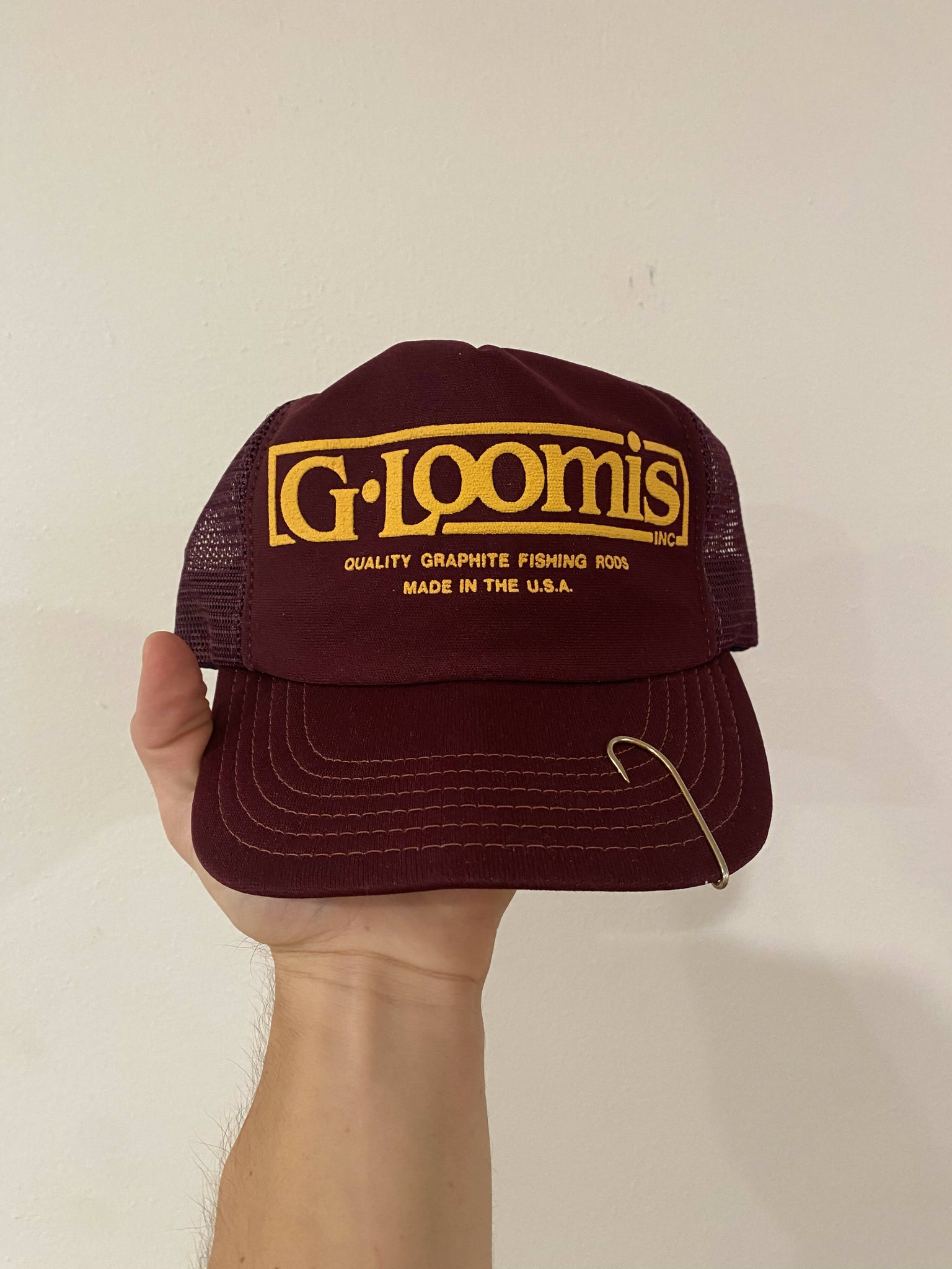 Vintage G•Loomis Fishing Rods Trucker Snapback Hat 🇺🇸 – Camoretro