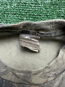 Realtree Hardwoods 20-200 Camo Jerzees Outdoors Front Pocket Long Sleeve Shirt XL