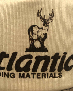 80s Atlantic Building Materials Camo Trucker Cap