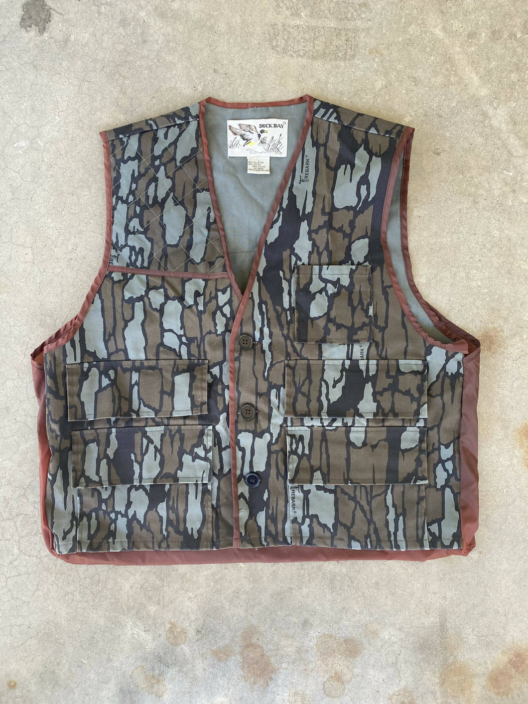 Vintage Duckbay Trebark Vest (L)🇺🇸