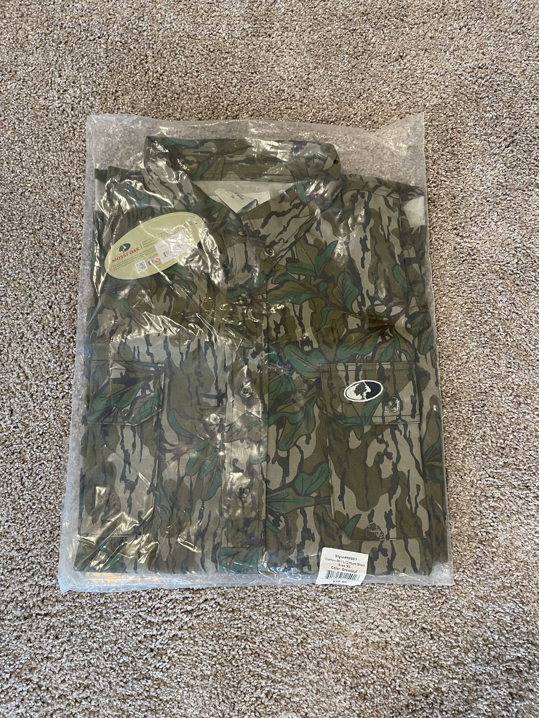 Mossy Oak Cotton Mill L/S Hunt Shirt