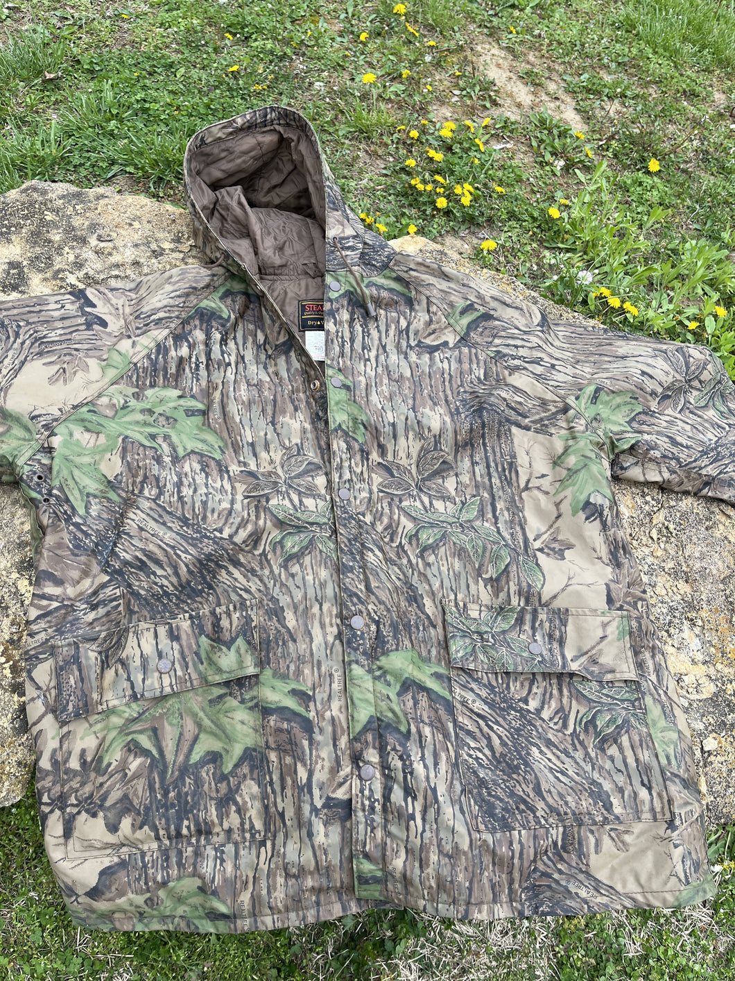 Stearns dry wear camo hot sale jacket