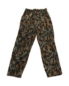 Vintage Mossy Oak Treestand Camo Fleece Pants