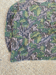 Vintage Mossy Oak Full Foliage Camo Longsleeve (XL)