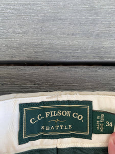 Filson pleated chino pant (34x31)