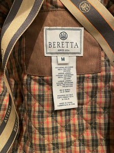 Beretta Waxed Cotton Field Jacket Size M