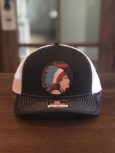 Load image into Gallery viewer, Savage Arms Patch on a Richardson 112 Trucker Snapback Hat! Custom Item! Nice!