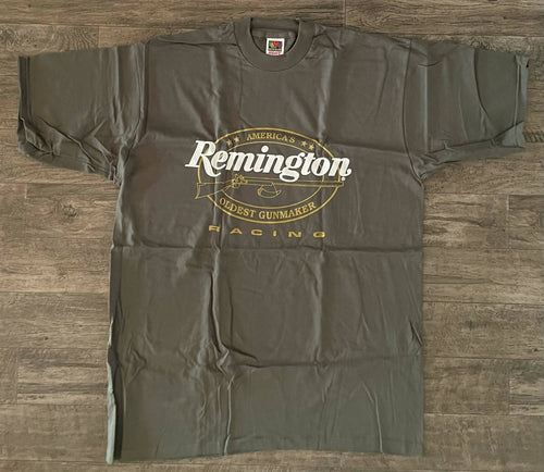 Vintage NASCAR 1996 REMINGTON ARMS RACING NEW, OLD STOCK Race Team-Issued T-shirt XL