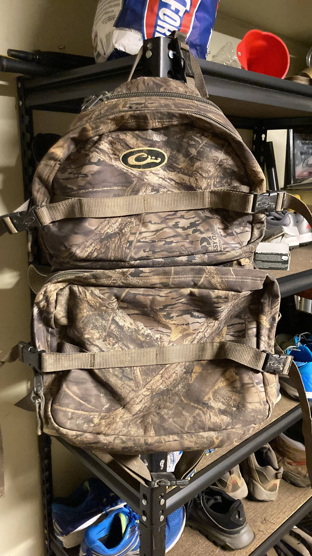 Drake Blind Backpack Camoretro