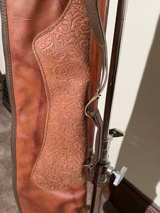 Tooled Leather Gun Case
