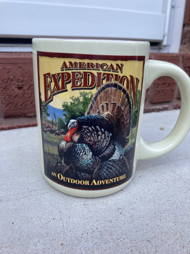 Wild Turkey Stoneware Coffee Mug