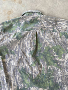 Vintage Mossy Oak Shadowgrass Button Up