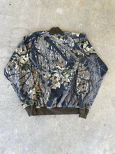 Load image into Gallery viewer, Vintage Mossy Oak Break Up Camo Bomber Jacket