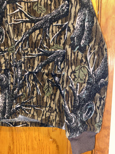 Clarkfield Mossy Oak Treestand 2 Pocket Fleece Jacket (L) 🇺🇸