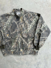 Load image into Gallery viewer, Vintage Mossy Oak Shadow Branch Camo Zip-Up Jacket (XXL)