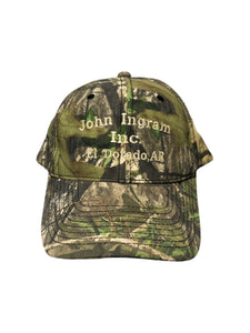 Y2K John Ingram Inc. Mossy Oak Obsession Camo Snapback