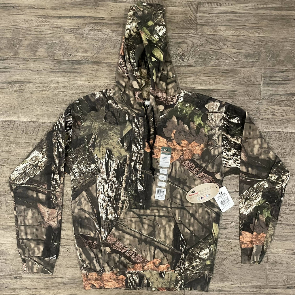 MOSSY OAK Men s BREAK UP COUNTRY NEW WITH TAGS in original package Pullover Hoodie Sweatshirt SMALL