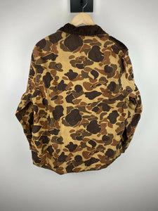 True Vintage Camo Duck Jacket 70s/80s Spotted Hunting - L/XL