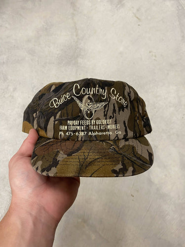 Vintage Buice Country Store Mossy Oak Fall Foliage Snapback 🇺🇸